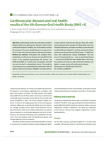 Cardiovascular diseases and oral health: results of the 6th German Oral Health Study (DMS • 6)