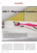 DMS V – Pflege braucht Prophylaxe