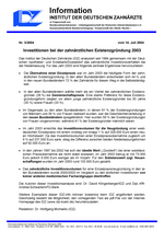 Investitionen bei der zahnärztlichen Existenzgründung 2003