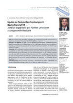 Update zu Parodontalerkrankungen in Deutschland 2014
