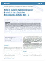Molaren-Inzisiven-Hypomineralisation: Ergebnisse der 6. Deutschen Mundgesundheitsstudie (DMS • 6)